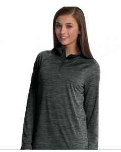 Ladies' Space Dye Performance Pullover