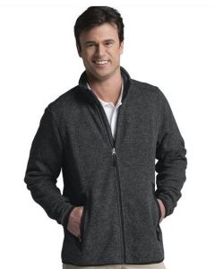 Men's Heathered Fleece Jacket